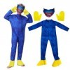 Monstre Costume Déguisements pour Enfants Cosplay Monster Combinaison Monstre Bodysuit Jumpsuit Jeu Personnage Cadeau Carnava