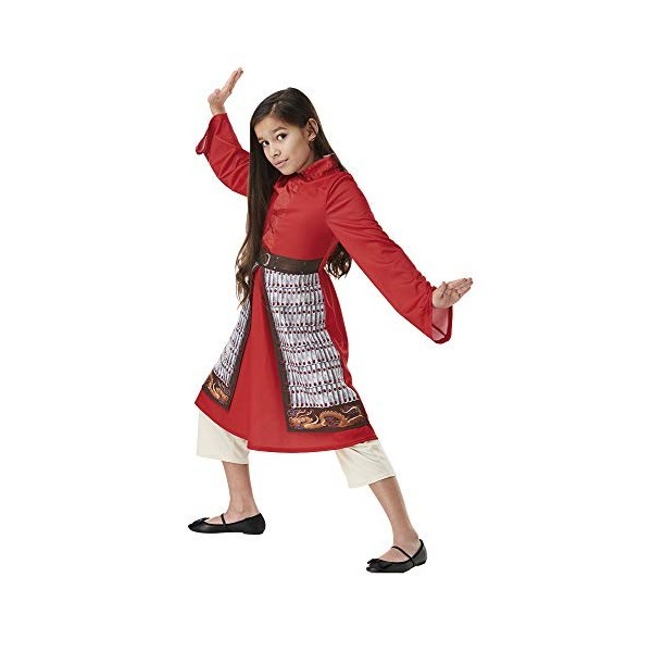 Rubies- Disfraz Classic Infantil Déguisement Mulan Live Action Classique pour Enfant, Unisexe, 300827-M, Multicolore, M