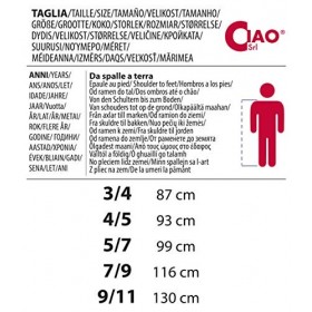 Ciao Poliziotta Special Police Maillot de bain pour fille, bleu, 5-7 ans