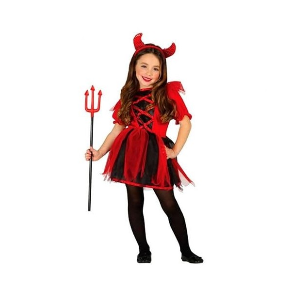 Costume Diavolessa Fille - Diavoletta 10/12 Ans