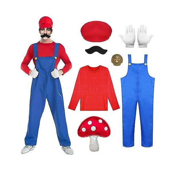Raveparty Super costume enfant adulte cosplay costume carnaval costume Halloween costume pour cosplay, carnaval, fête, annive