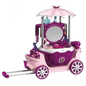 JUINSA Mallette Beauté avec Trolley et 31 Accessoires. Boîte 36 x 20 x 22