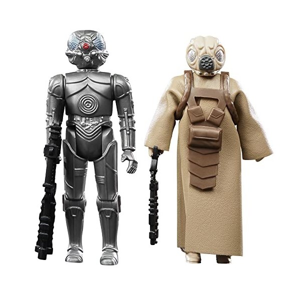 Star Wars Retro Collection, 4-LOM & Zuckuss, lempire Contre-Attaque, Pack de 2 Figurines de 9,5 cm