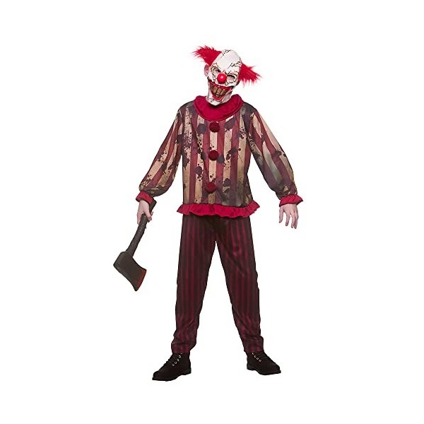 Ensemble de poupées gigognes peintes à la main clown diabolique