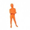Morphsuits - Enfants Orange Pour Hauteur 100-120 Cm - Taille S