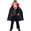 amscan, Vampir Costume de Dracula pour enfant ans, Garçon, 10235280, multicolore, 4 bis 6 Jahre