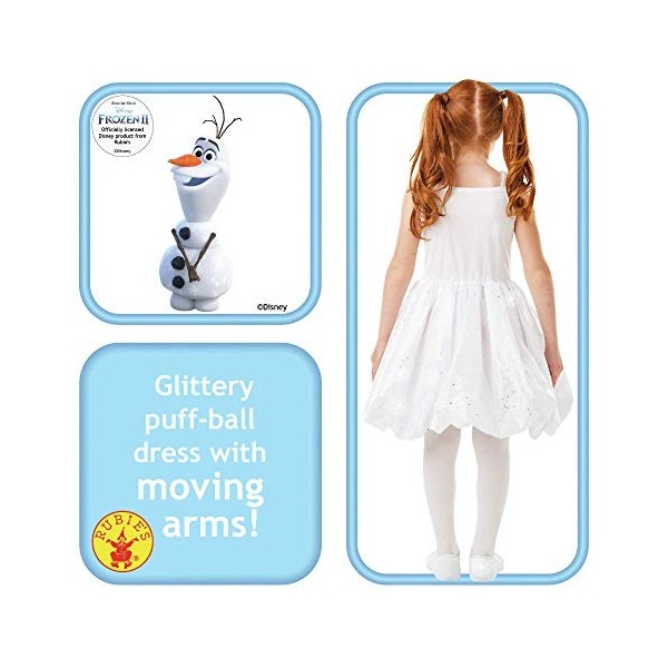 Rubies Costume officiel Disney La Reine des Neiges 2 Olaf Air Motion pour enfant Taille L 7-8 ans