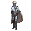 Rubies Costume Mandalorian pour enfants, Green Collection, Costume durable, Jumpsuit imprimé, cape et masque, Officiel Marvel