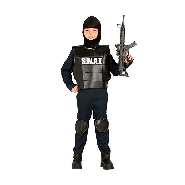 Déguisement de Policier Swat pour Enfant L- 10/12 Ans 