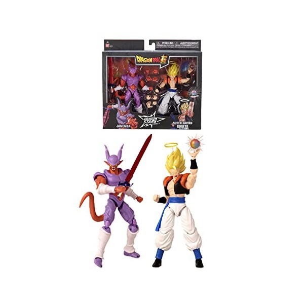 Bandai - Dragon Ball Super - Figurine Dragon Stars 17 cm - Battle Pack - Super Saiyan Gogeta vs Janenba - 37167