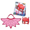 PJ Masks F21495X1 Deluxe Set, Jouet de Déguisement de super-héros pour Enfants dâge Préscolaire avec Masque Lumineux et Amul