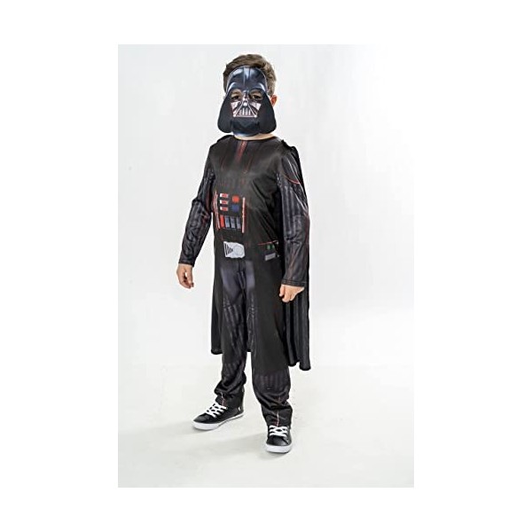 Rubies Costume Dark Vador pour enfant - 3013525-6 - Noir - 5-6 ans