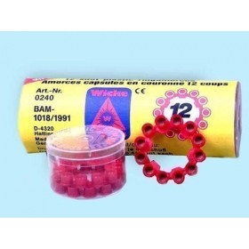 Sohni Wicke 0240 - Amorces à percussion, 50 Boîtes de conserve avec 4 Wrestling, 2400 Prise de vue