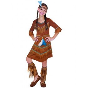 amscan Native American Déguisement dAmérindien Attrape-rêves 6-8 ans-1 pièce, Enfants, 9904808, marron