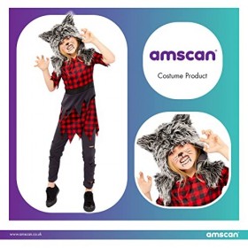 amscan 9914987 – Déguisement de loup-garou Miss Hungry Hungry Howler pour fille – Déguisement dHalloween pour fille de 10 à 