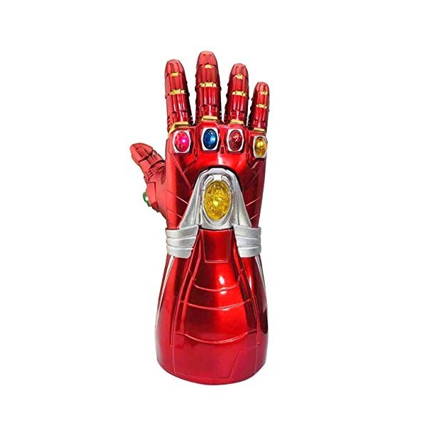 Endgame Gant infini Iron Man Infinity pour enfants avec pierres LED, costume électronique de poing pour enfants, Adulte., L