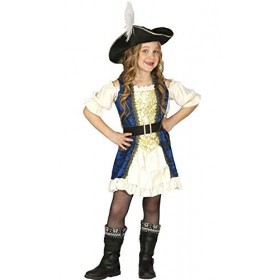 Fiestas Guirca Déguisement Pirate Costume Enfant Fille Taille Taille 5-6 ans