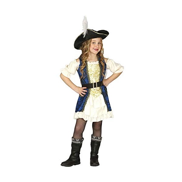 Fiestas Guirca Déguisement Pirate Costume Enfant Fille Taille Taille 5-6 ans