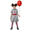 amscan 9914921 Déguisement de clown Bad Girl pour enfant 4-6 ans