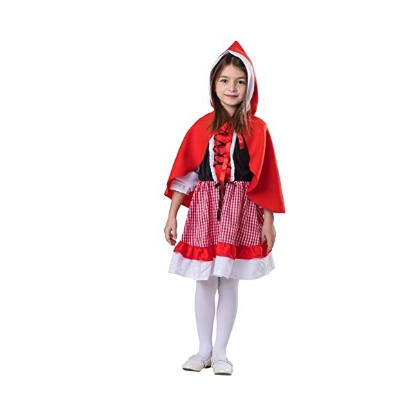 Dress Up America Déguisement de petit chaperon rouge pour enfant