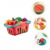 Toyvian 1 Jeu Jouet De Maison De Jeu Faire Semblant De Jouer à des Jouets Alimentaires Jouets Fruits Légumes Jouets De Cuisin