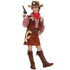 WIDMANN 58816 COSTUME COW GIRL 5/7 CM 128 5881