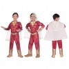 amscan- Super Hero Costume dhalloween Classique Shazam-3-4, 9906204, Rouge, 3-4 Ans