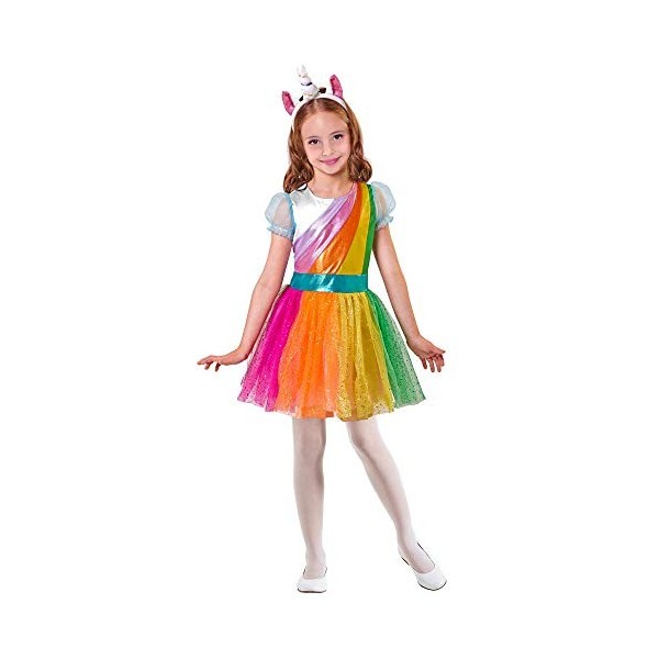 "UNICORN" dress, headpiece - 140 cm / 8-10 Years 