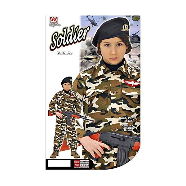 "SOLDIER" coat, pants, basco - 128 cm / 5-7 Years 