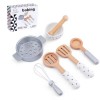 WUBA Kit de prélèvement de cuisine pour enfants, jouet de cuisine en bois pour enfants, ustensiles de cuisine, jeu dinteract