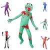 DONY Costume Cosplay Rainbow Friends Pour Enfant,Costume combinaison dhalloween Vêtements de fête danniversaire Carnaval Ga