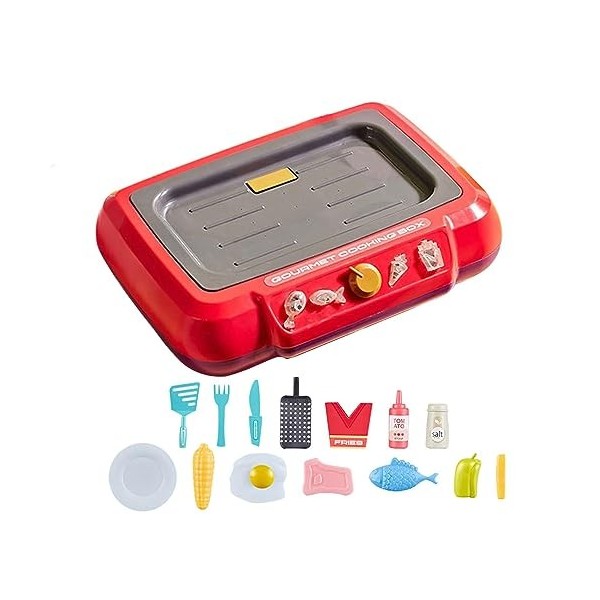 Cuisine Simulation, boîte Simulation gastronomique Cuisine pour, Ensemble daccessoires Cuisine réutilisables pour, Jeu Simul