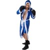 dressforfun Costume de boxeur pour homme | Costume deux pièces de boxeur | incl. Ceinture à lacer et Gants de boxe à fermetur