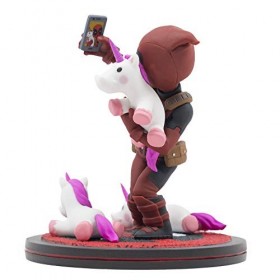 Quantum Mechanix- Deadpool Figurine, APR188347, Multicolore