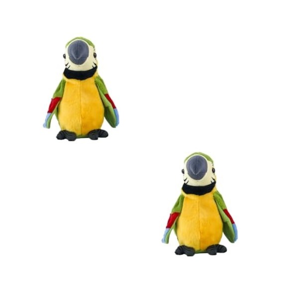 Toyvian 2 Pièces Parler Ce Que Vous Dites Jouets Peu Importe Ce Que Vous Dites Répétera Parler Oiseau Jouet Fournitures Pour 