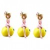 Toyvian 3 Pièces Jouets pour Enfants Décor De Fruits Jouets pour Enfants Décor pour Enfants Ensemble De Jeu pour Enfants Joue