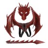 Générique Ensemble de Costumes Devil Dragon Wings pour enfants Halloween Cosplay, Comprend un Masque de Dragon, Une Queue et 