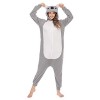 LBJR Adulte Unisexe Kigurumi Stitch Pyjama Tenue Onesie Cospaly Halloween Costume Soiree de Deguisements,S,Stitch