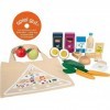 Small Foot Kit daliments végétariens Fresh en Bois, Accessoires pour la Cuisine des Enfants, Jeu de rôle dès 3 Ans Jouets, 1