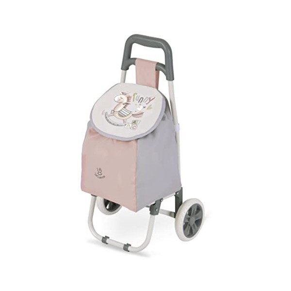 DE CUEVAS TOYS- Chariot de Courses, 52086, Rose