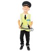 amscan 9907072 Costume dofficier de police britannique pour enfant 4-6 ans Multicolore
