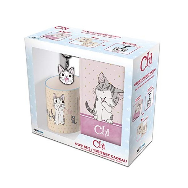 ABYstyle - CHI Pack Mug320 ml + porte-clés + carnet Chi