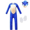 Sonic le Hérisson Costume classique pour enfants - Costume de cosplay pour garçons - Combinaison pour filles - Thème sonique 