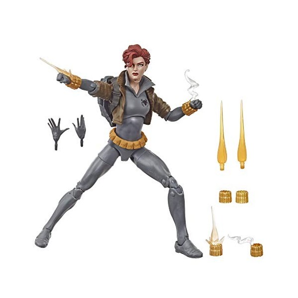 Marvel Legends Black Widow - Edition Collector - Figurine 15 cm Gray Suit