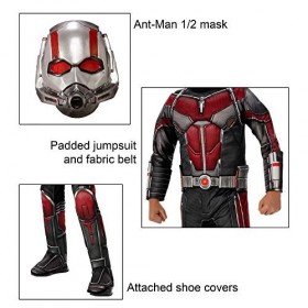 Déguisement Rubie ©s Ant-Man pour enfants Avengers: Endgame Deluxe Tenue Moyen Age 5-7 ans Hauteur 127-137 cm