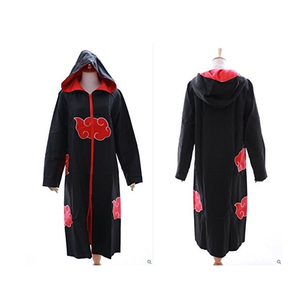 Kawaii-Story MN-N-02 Akatsukis-Team Sasuke Taka Manteau à Capuche pour Cosplay Taille S