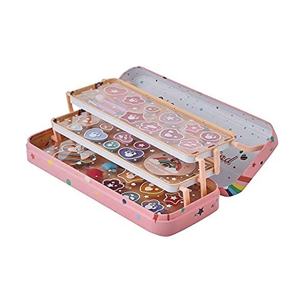 Kit Beauté Le Voyage de Minnie - Ensemble de Maquillage et de Beauté Minnie Pour Fille - Kit de Maquillage avec Accessoires A