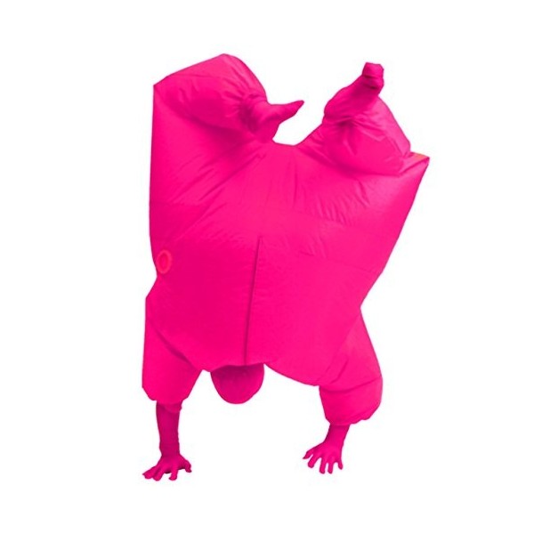 Chub Suit Mens Inflatable Costume Adult Pink 