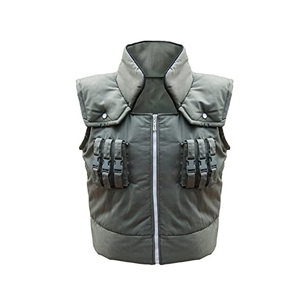 SOOYOOYOO Hatake Kakashi Cosplay Gilet Déguisements Pour Noël Halloween Party et Carnaval Décoré