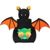 IKALI Vêtements de chauve - souris pour enfants dâge préscolaire Halloween Filles Garçons animaux capuchon gilet élégant cos